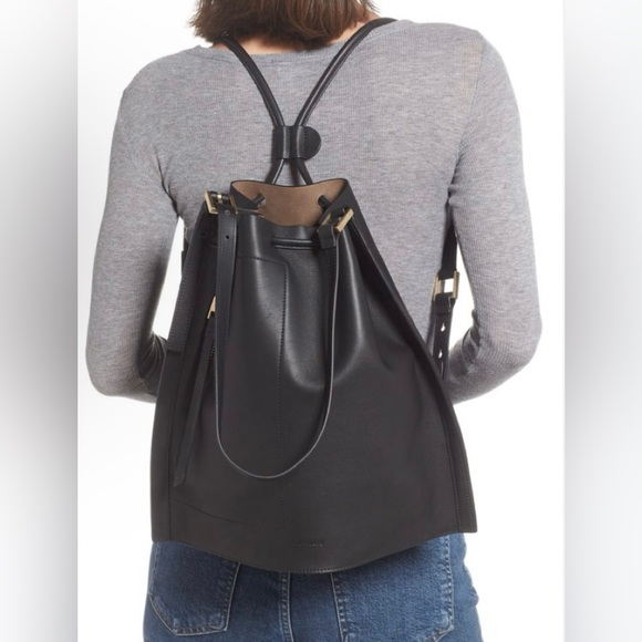 NWT ALLSAINTS Alpha Leather Backpack Backpacks